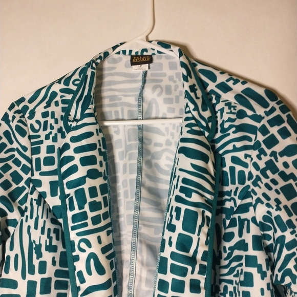 Salon studio women's patterned smock size LP - Picture 2 of 10